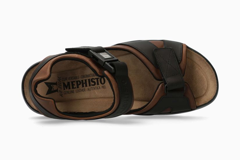 MEPHISTO SHOES SHARK FIT-DARK BROWN - Click Image to Close
