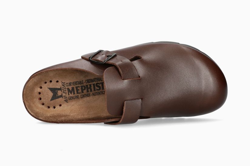 MEPHISTO SHOES ZAVERIO FIT-CHESTNUT