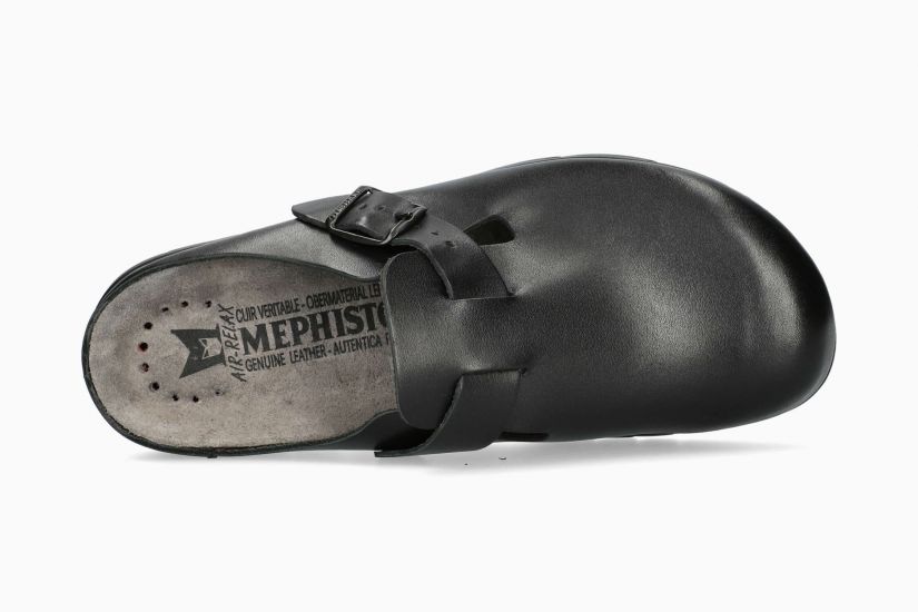 MEPHISTO SHOES ZAVERIO FIT-BLACK - Click Image to Close