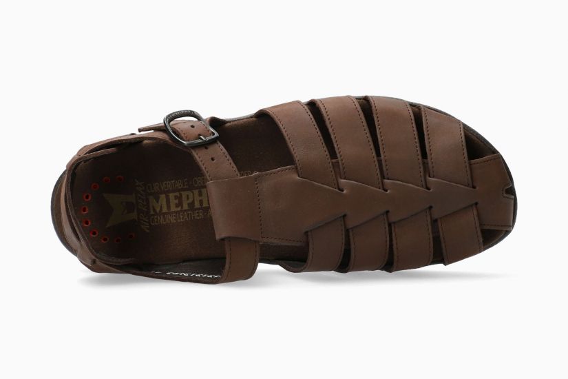 MEPHISTO SHOES SAM-DARK BROWN