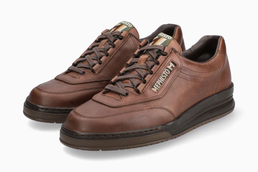 MEPHISTO SHOES MATCH-DARK BROWN