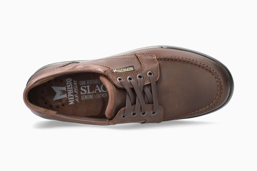 MEPHISTO SHOES CHARLES-DARK BROWN