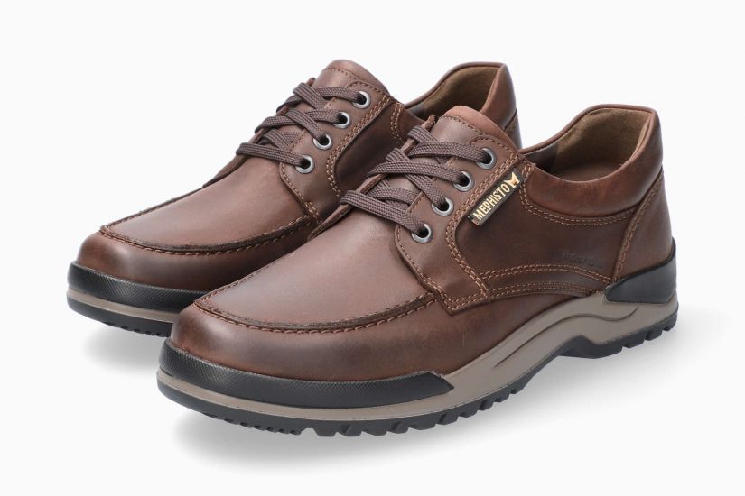 MEPHISTO SHOES CHARLES-DARK BROWN