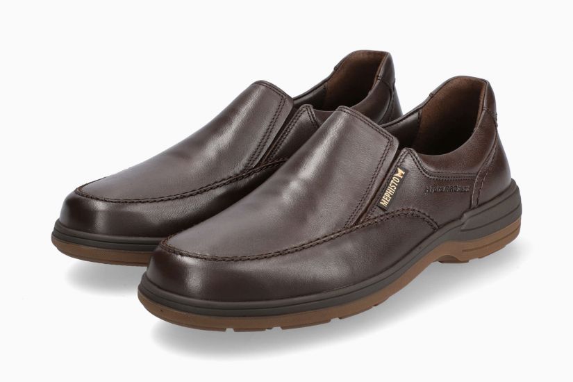 MEPHISTO SHOES DAVY-DARK BROWN - Click Image to Close