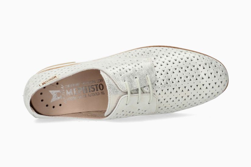 MEPHISTO SHOES ROMA PERF-LIGHT SAND