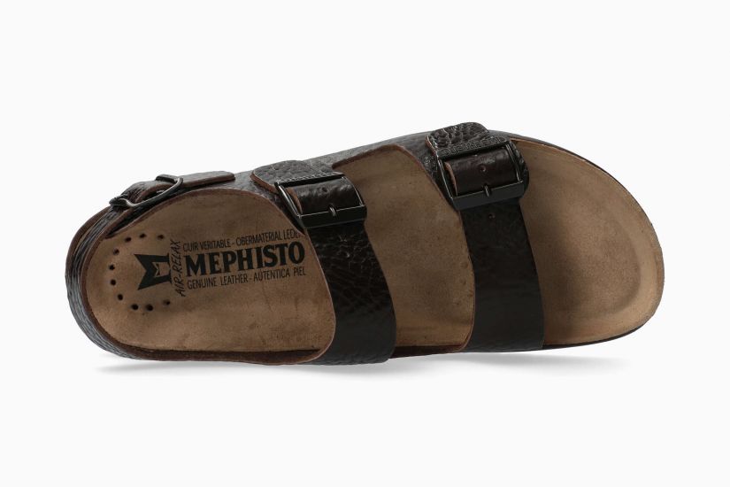 MEPHISTO SHOES ZEUS FIT.-DARK BROWN