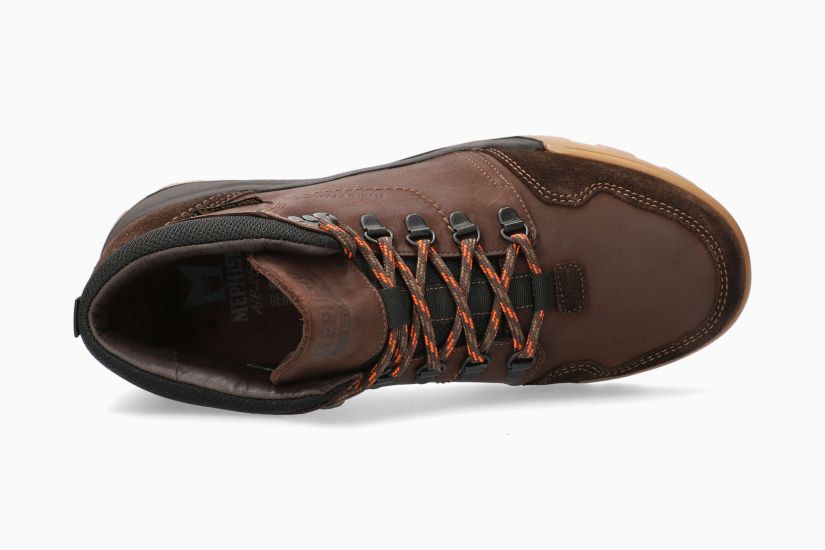 MEPHISTO SHOES WAYNE-DARK BROWN