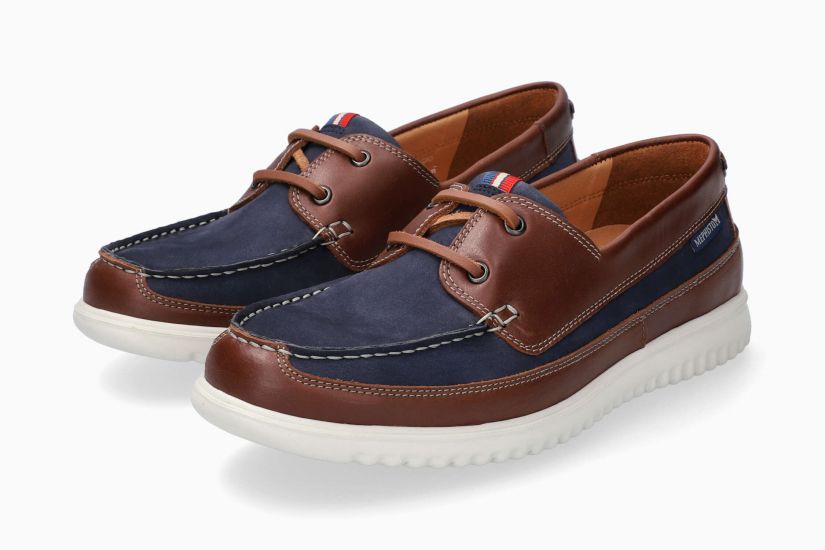 MEPHISTO SHOES TREVIS-NAVY - Click Image to Close