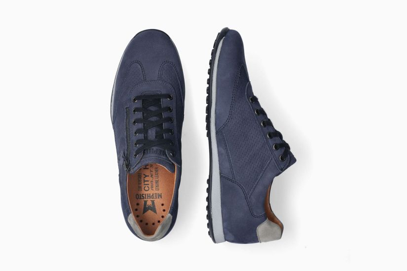 MEPHISTO SHOES LEON-NAVY - Click Image to Close
