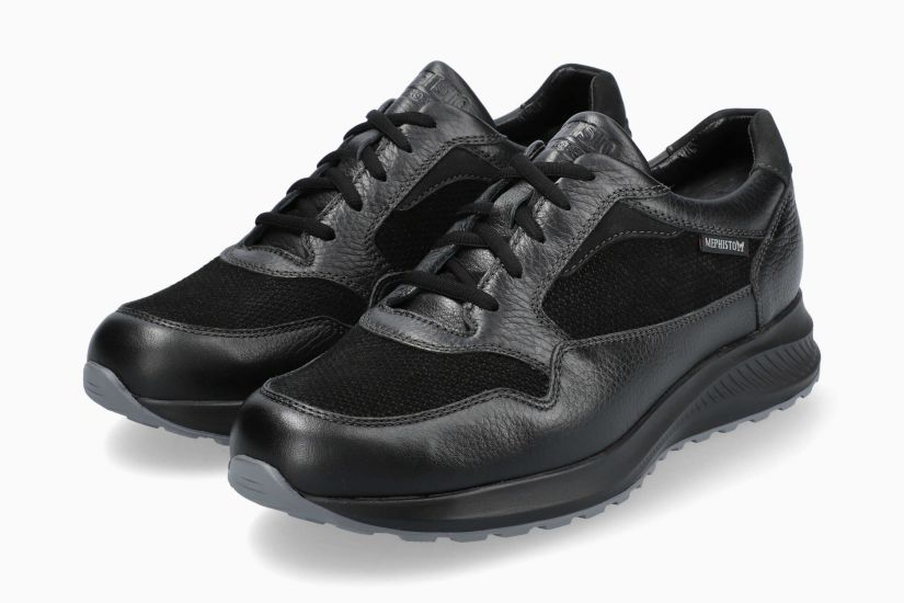 MEPHISTO SHOES DAVIS-BLACK