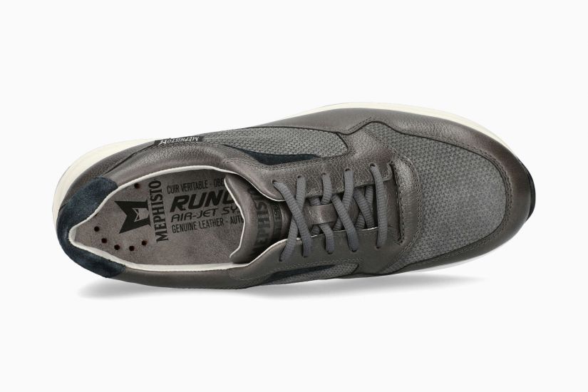 MEPHISTO SHOES DAVIS-DARK GREY