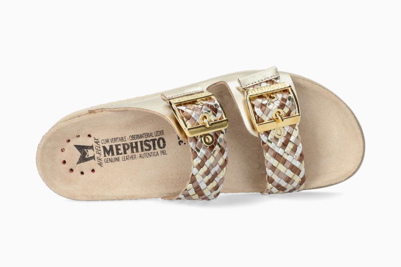 MEPHISTO SHOES HESTER TWIST-GOLD