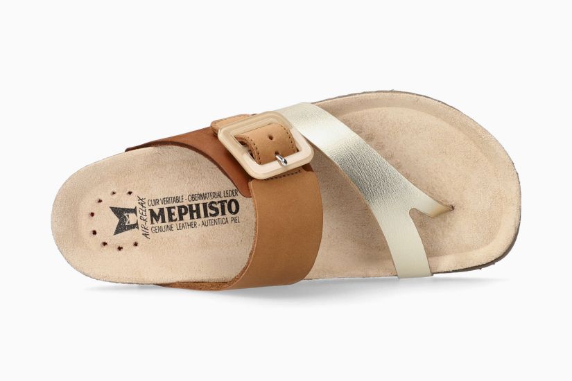 MEPHISTO SHOES MADELINE-GOLD - Click Image to Close