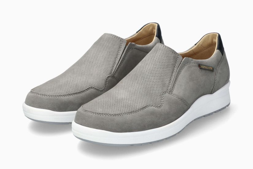 MEPHISTO SHOES VALTER-LIGHT GREY - Click Image to Close